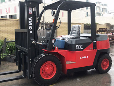 恭喜今日銷售部又出一單！廈工5.0T叉車壹臺(tái)